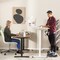 45.5 Inch Electric Height Adjustable Standing Desk with 2-Button Controller and Metal Frame